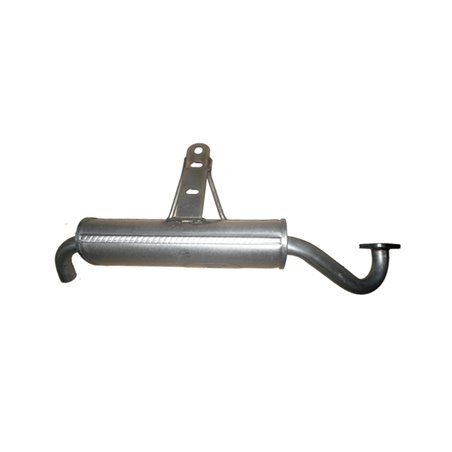 "Exhaust Muffler - Replacement Part Compatible with Piaggio Quargo (LDW-702 Engine)"