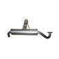 "Exhaust Muffler - Replacement Part Compatible with Piaggio Quargo (LDW-702 Engine)"