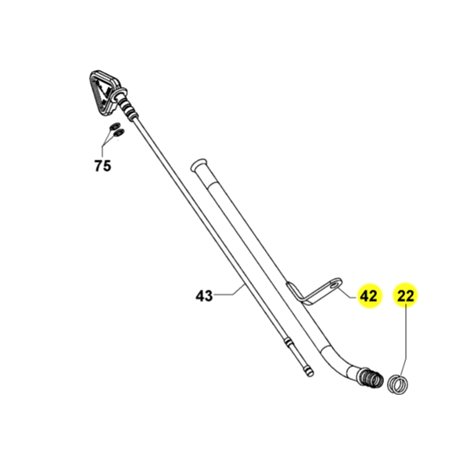 "Oil Level Rod Tube - Replacement Compatible with Piaggio Quargo"