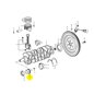 "Crankshaft Pinion - Spare part for Piaggio Porter Multitech (Da471QLR)"