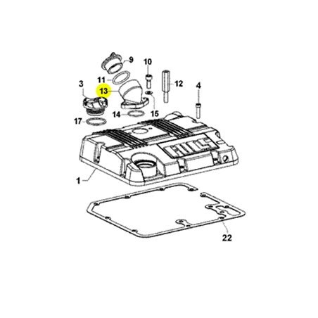 "Oil Filling Nozzle - Replacement for Piaggio Quargo"