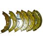 "Brake Shoes 6 Pieces - Replacement for Piaggio Ape TM"