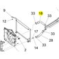 "Radiator Hose - Replacement Suitable for Piaggio Quargo"