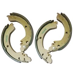 "Rear Brake Shoes Specific for Piaggio Porter NP6 - Version with Twin (Double) Wheels"