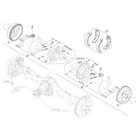 "Bremsbacken für Piaggio Porter NP6 | Hochwertige Autoersatzteile - D'AMICO LINE S.R.L."