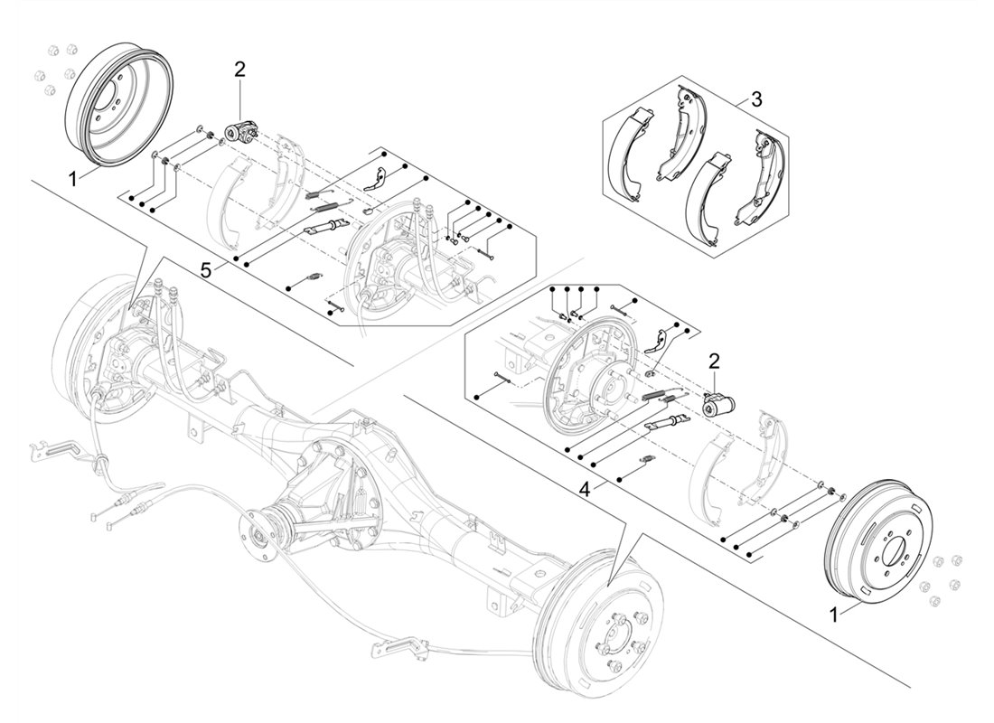 "Brake Shoes for Piaggio Porter NP6 | High Quality Car Parts - D'AMICO LINE S.R.L."