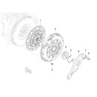 "Piaggio Porter NP6 Clutch Group Components: Disks, Bearings and Kits - D'AMICO LINE S.R.L."