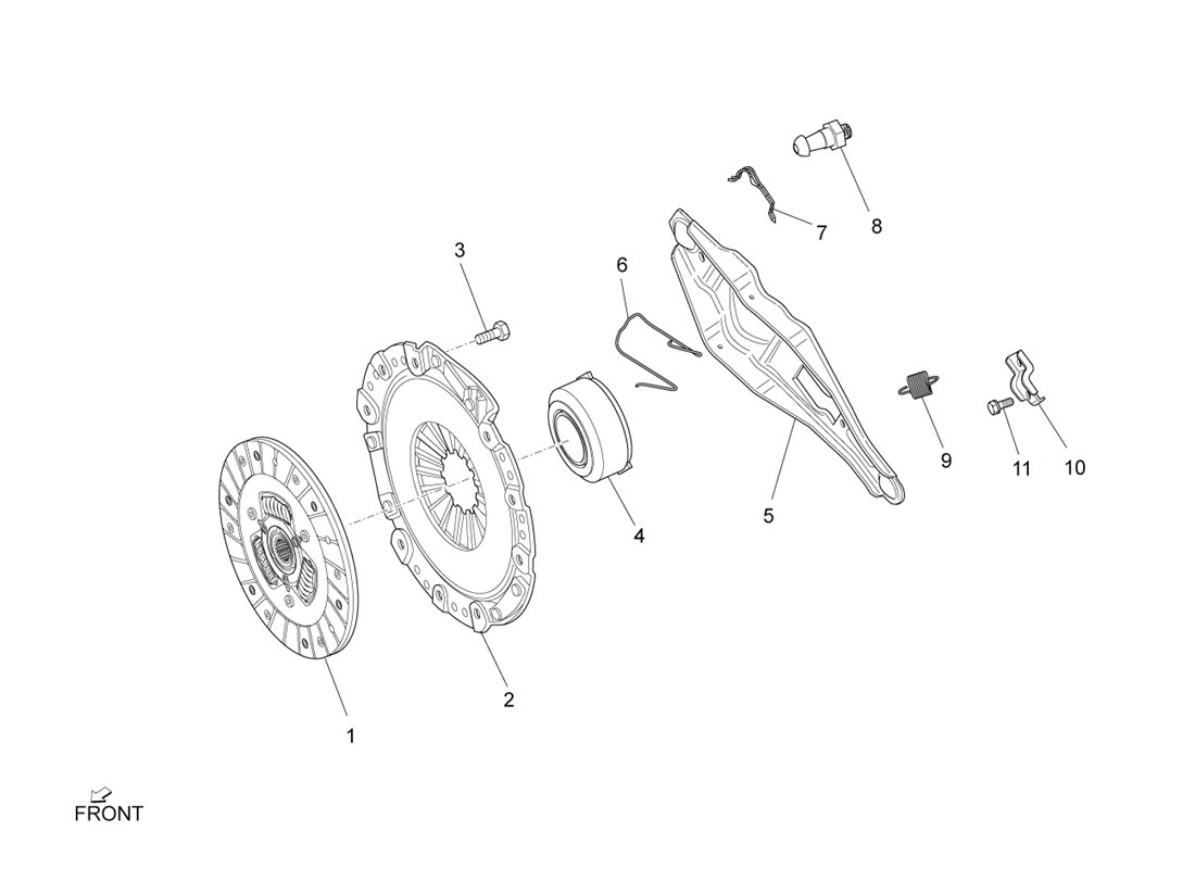 "Composants d'Embrayage pour Piaggio Porter Multitech E6 2015-2020: Disques, Coupelles et Kits Complets"