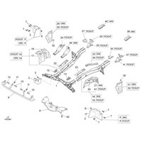 "Accesorios de chasis, plásticos y carrocerías para Piaggio Porter Multitech E5 2010-2015"