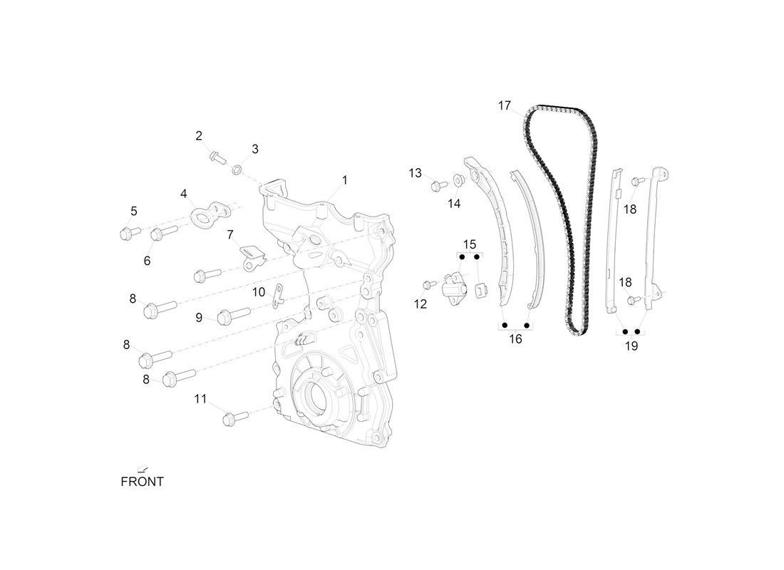 "Timing Belts and Covers for Piaggio Porter Multitech E6 2015-2020"