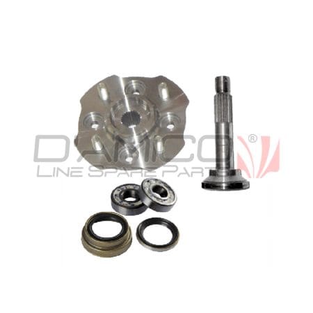 Kit mozzo e fusello ruota completo per Piaggio Porter