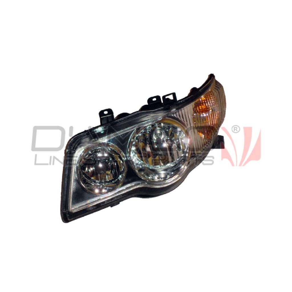 Left Front Headlight Complete for Piaggio Porter from 2009